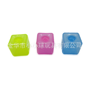 Extruded flour particles malt sugar air tofu square can be customized printing and other styles decompression vent ball