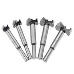 Wood cutting tool flat wing drilling expansion hinge 5pc woodworking hole opener punch drill bit wholesale