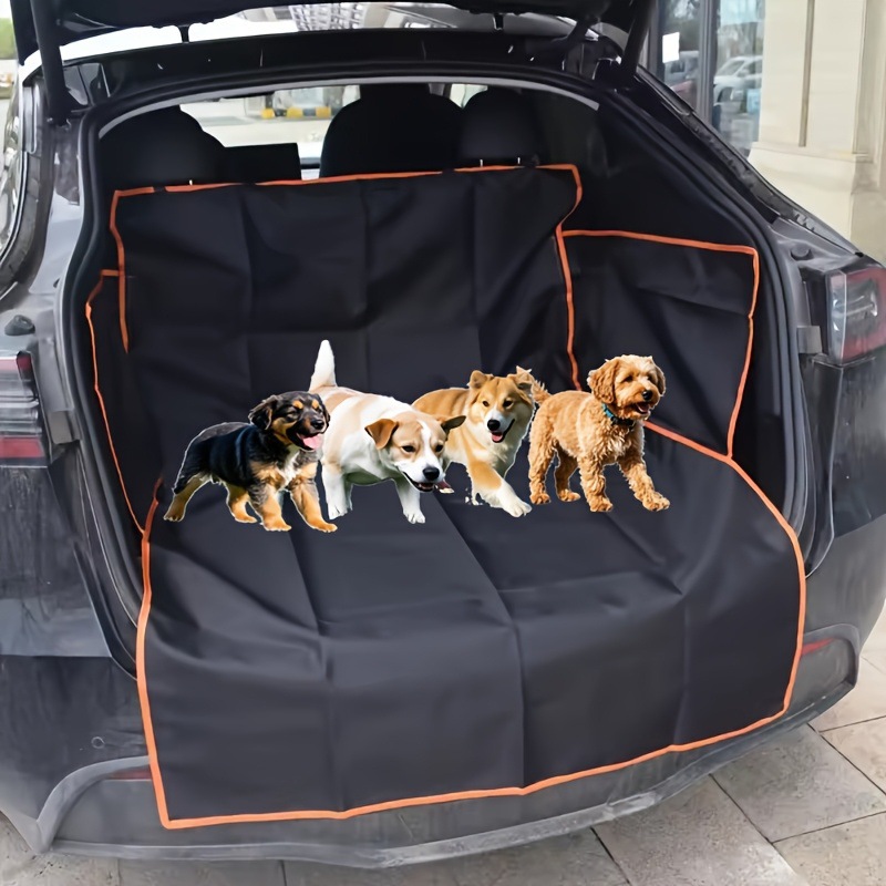 【Supports Labeling】Cross-Border Hot-Selling Car Pet Trunk Mat, Anti-Dirt Car Dog Seat Mat
