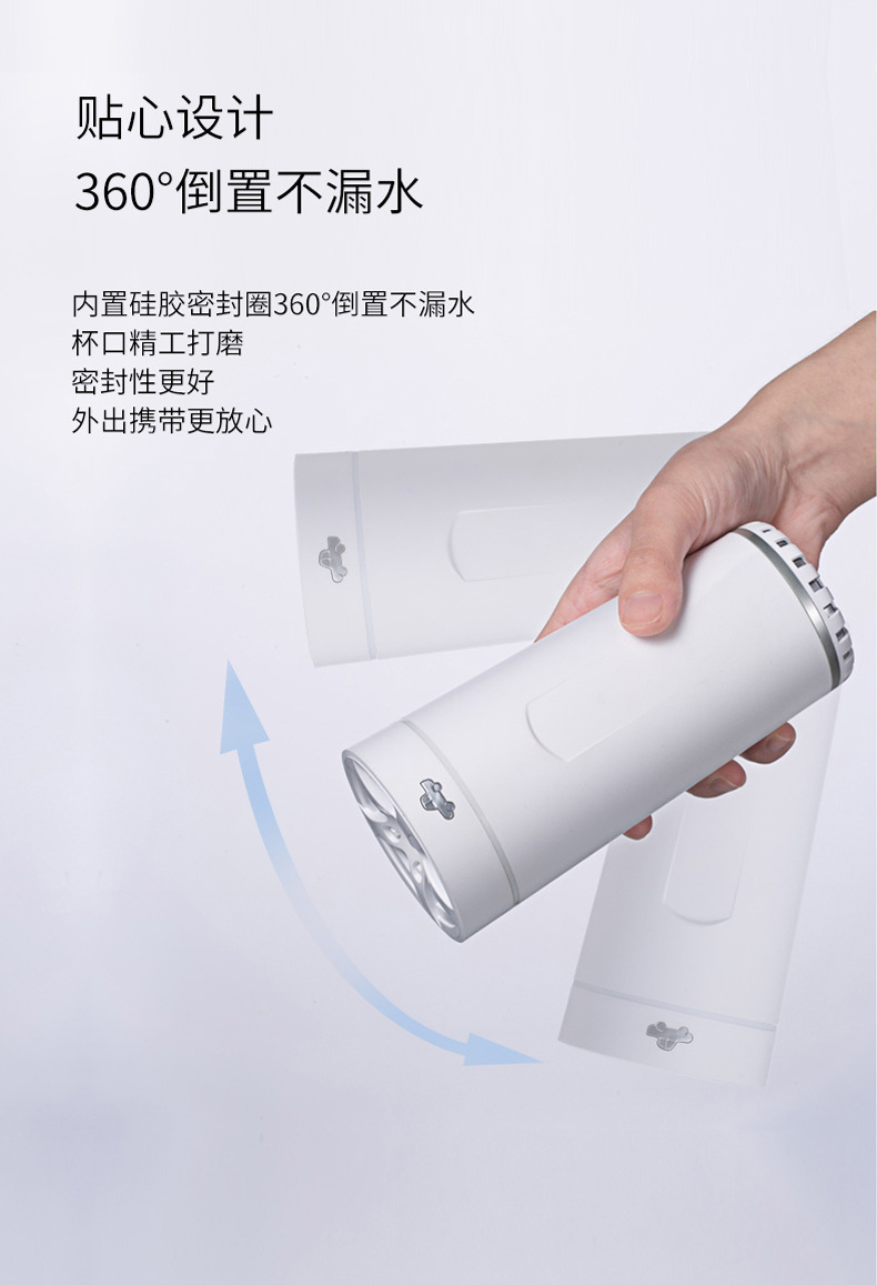 跨境新品炫风杯加湿器 小型迷你雾化器usb静音车载跑马灯加湿器详情10