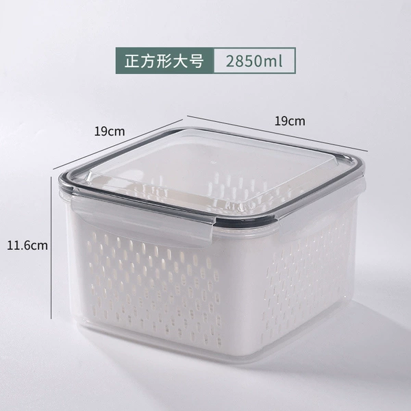 Square big drying rack, 2850 ml