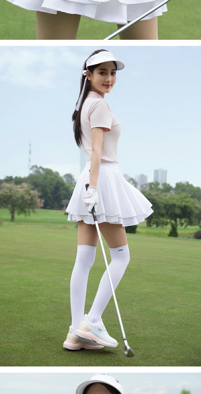 Váy tennis nữ xếp ly golf mùa xuân hè vải jacquard mát lạnh — QZ113 váy hoa sen đen [vải jacquard/miếng dán găng tay/legging chống chói], QZ113 váy hoa sen hồng [vải jacquard/miếng dán găng tay/legging chống chói], QZ113 váy hoa sen trắng [vải jacquard/miếng dán găng tay/legging chống chói] chi tiết 10