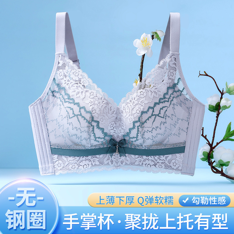 Women's Lingerie for Small Busts, Gathering and Supporting Side Breasts, Anti-Sagging, Thickened Bra, Enhances Bust Appearance, Prevents Outward Expansion, Wireless Bra for Women Women's Lingerie for Small Busts, Gathering and Supporting Side Breasts, Anti-Sagging, Thickened Bra, Enhances Bust Appearance, Prevents Outward Expansion, Wireless Bra for Women