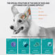 Yegbong pet ear cleaning fingertip cleaning cat dog ear mite ear wax care ear canal cleaning fingertip