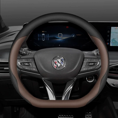 Encore Plus Velite 6 — Steering wheel cover - exclusively-for-buick-d-type-mocha-brown-set-type-ultra-thin-model-other