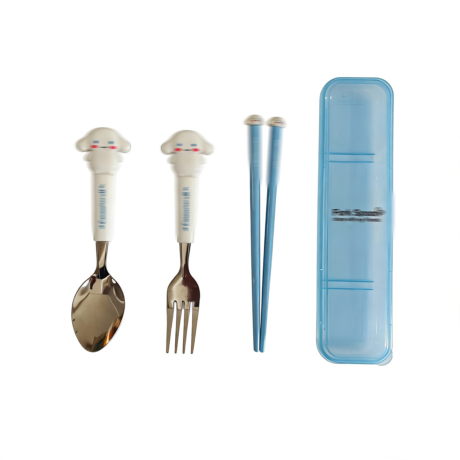 블루박스 옥개 3종세트 [젓가락, 숟가락, 포크박스]