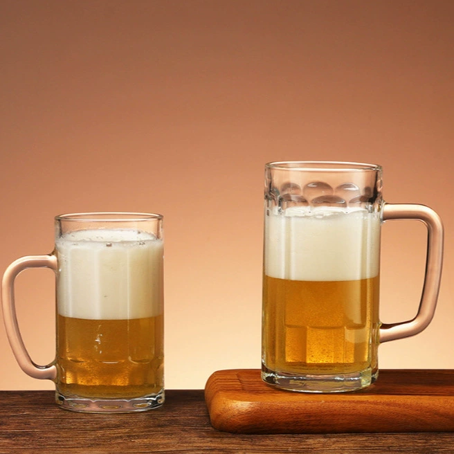 Утолщенная пивная кружка с ручкой, термостойкая чайная кружка, пивная кружка, оптовая кружка для сока для дома