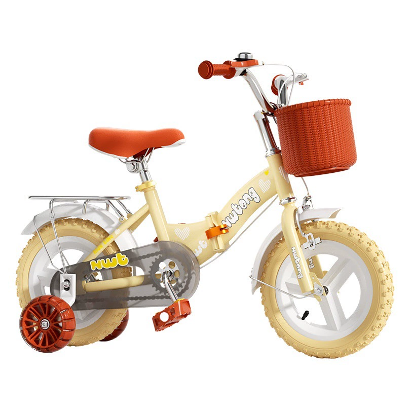 Новый складной детский велосипед для мальчиков и девочек 2-3-6 лет, велосипед 12-14-16-18 дюймов
