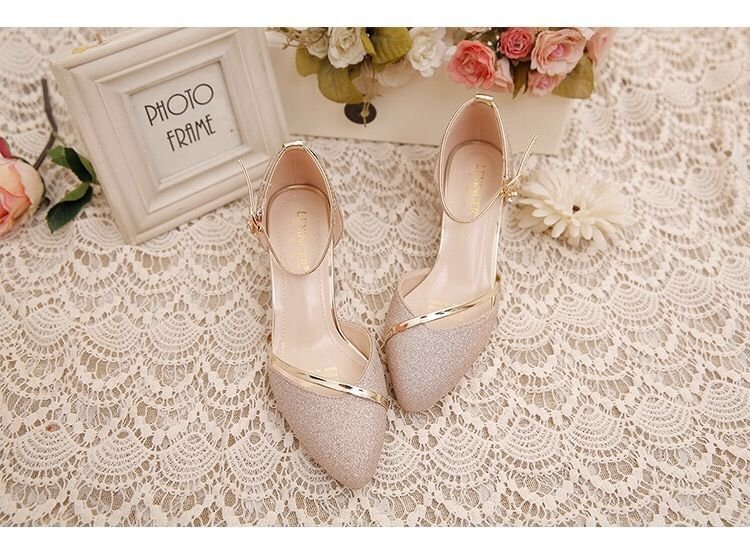 Stylish block heel sandals