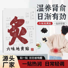 六味地黄贴肾贴抖快同款厂家直供草本原材温灸热敷贴批发代发
