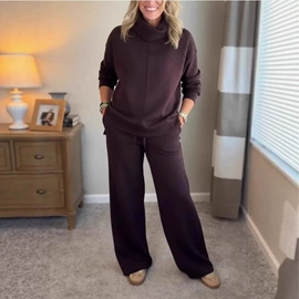 时尚休闲套装;连衣裙;女式T恤