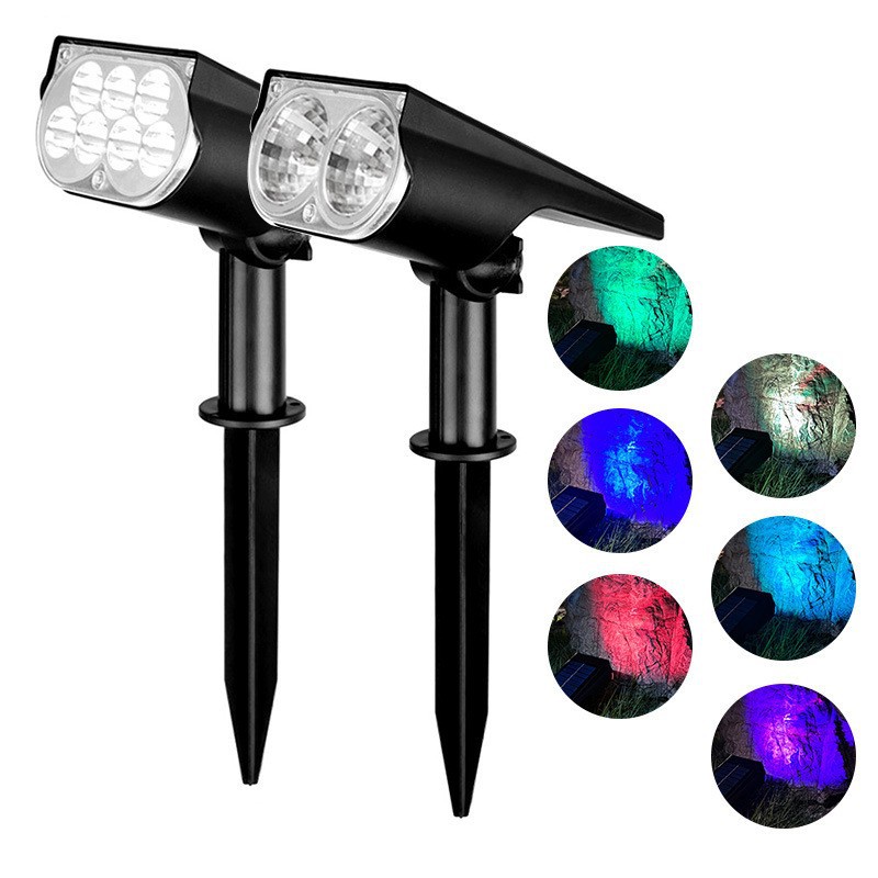 Foser solar, farola impermeable al aire libre, lámpara de césped, iluminación de paisaje para el hogar, lámpara de jardín, lámpara de jardín, lámpara de árbol