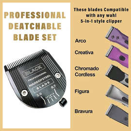 适用华尔5in1五合一刀头宠物剪电推剪Animal 5-in-1 FINE Blade