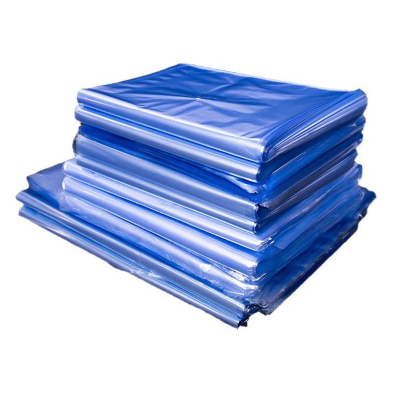 Etiqueta de PVC bolsa Termocontraíble película Termocontraíble bolsa retráctil transparente película Termocontraíble película de sellado térmico caja de té bolsa Termocontraíble