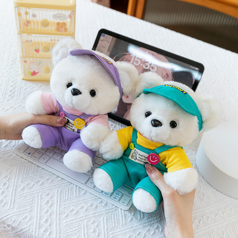 Tiempo de dibujos animados serie de familia osos muñecas muñecas de peluche muñecas adorables conejos cabezal de cama adornos regalos