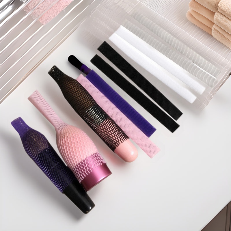 Factory postage makeup brush protection net cover white PE plastic net cover brush net cover cosmetic products Packaging net Factory postage makeup brush protection net cover white PE plastic net cover brush net cover cosmetic products Packaging net