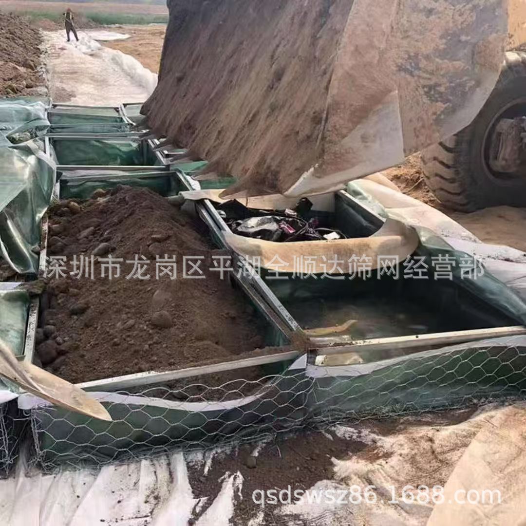 土工石笼，石笼袋， 河道护坡，边坡防护，固土，防冲刷！量大优