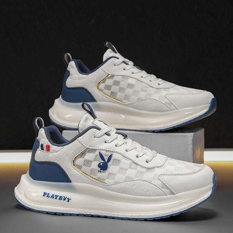 Playboy's New Summer Style Convenient, Lightweight, Soft-Soled Casual Men's Shoes, Non-Slip, Versatile, Trendy and Fashionable Men's Trendy Shoes Playboy's New Summer Style Convenient, Lightweight, Soft-Soled Casual Men's Shoes, Non-Slip, Versatile, Trendy and Fashionable Men's Trendy Shoes