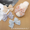 Cute cloth with bow, big decorations, accessory, floral print