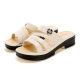 Slippers Women's Outer Wear Non-slip 2024 Summer New Style Thick-heeled All-match Lazy Shoes High-heeled Internet Celebrated Fashion Sandals