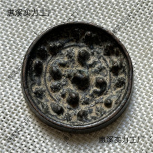 仿古手工艺品汉代精美绿锈青铜镜兽葡萄镜包浆老道鉴赏收藏佳品
