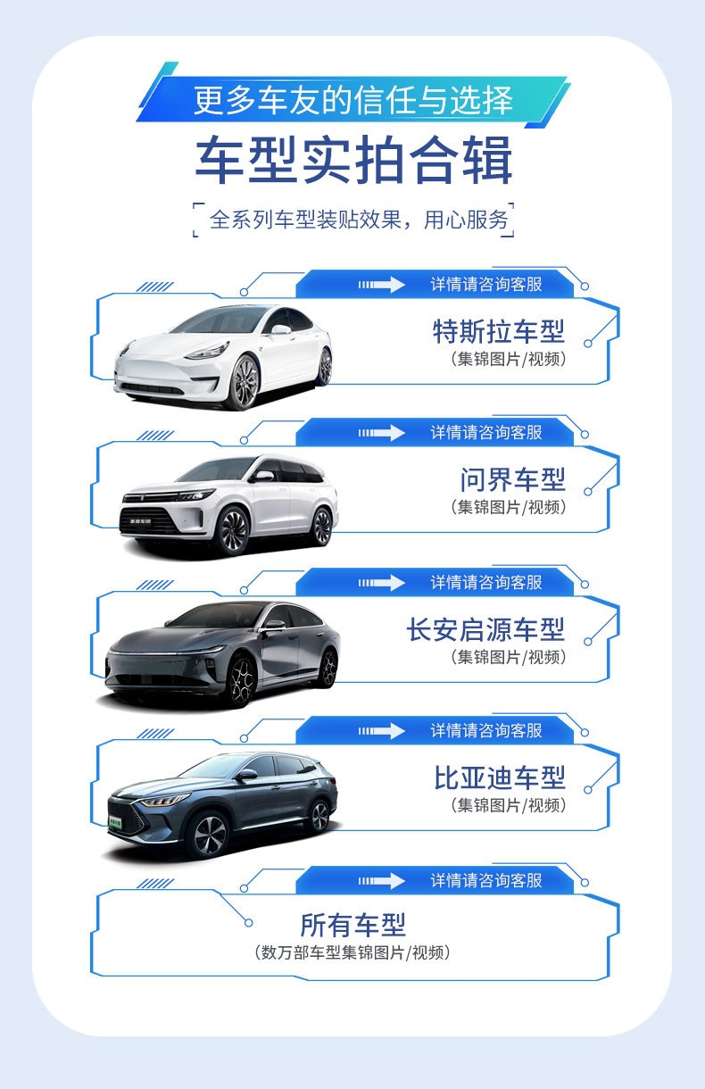 Meiji Invisible Car Film Tpu Full Car Wrap Film Car Paint Protection Film Brightening Transparent Film Anti-Scratch with Installation