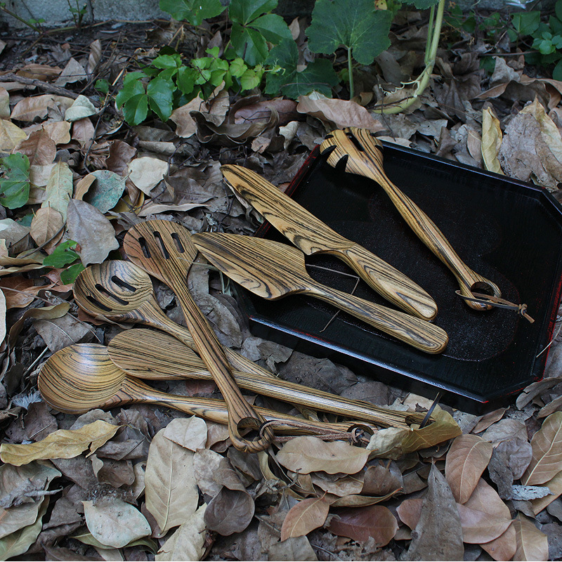 橄榄木厨具套装意面捞沙拉搅拌铲勺木铲木勺披萨饼蛋糕公用刀铲