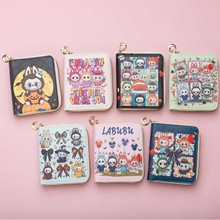 跨境代贴代发卡通动漫儿童钱包小包包万圣节零钱包wallet