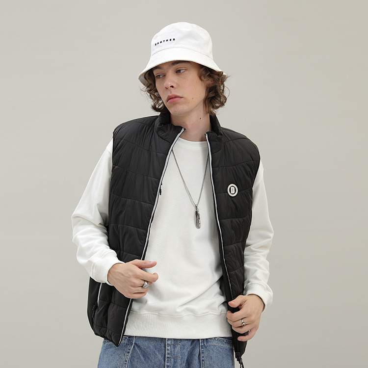 Chaleco Acolchado Ligero para Hombre de Nylon Térmico para Ocio