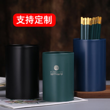 S^H奶茶店吸管烧烤竹签收纳筒厨房餐厅商用不锈钢沥水筷子笼