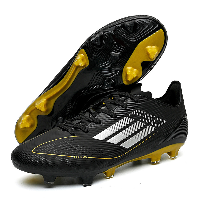 Zapatos de Fútbol de Caña Baja para Entrenamiento, Caucho y PVC, Antideslizante, para Césped Natural y Artificial