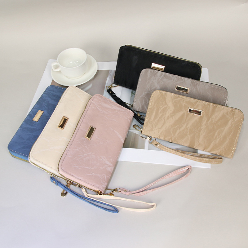 Korean Style Women's Long Zipper Clutch Bag, Fashionable New Design, High-Quality, Versatile, Sequined Wallet Korean Style Women's Long Zipper Clutch Bag, Fashionable New Design, High-Quality, Versatile, Sequined Wallet
