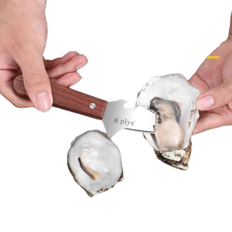 cuchillo de ostras de acero inoxidable, casco de ostras de viejas, casco de ostras de mar, herramienta de cocción de ostras comerciales