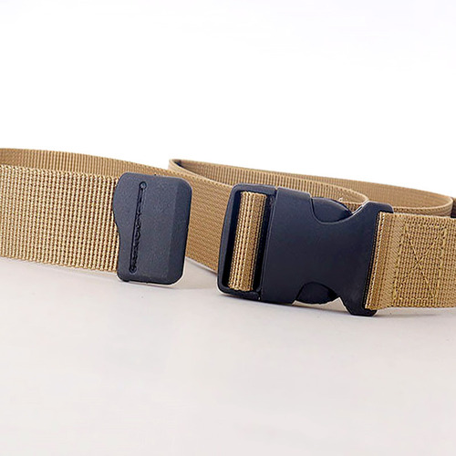 2.5 wide buckle thin belt for women outdoor workwear students metal-free trousers belt canvas military training wholesale nylon