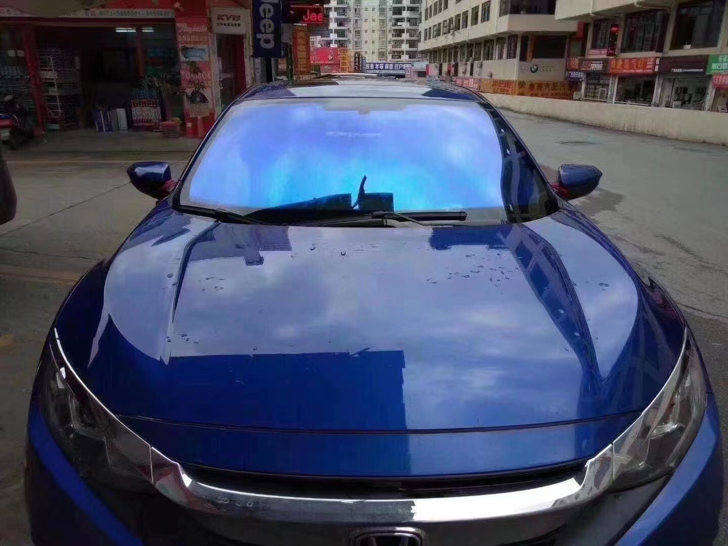 Red Rose Purple Colorful Car Film Full Car Side Rear Baffle Film High Heat Insulation Sunscreen Color Film Wholesale Cross-border Hair
