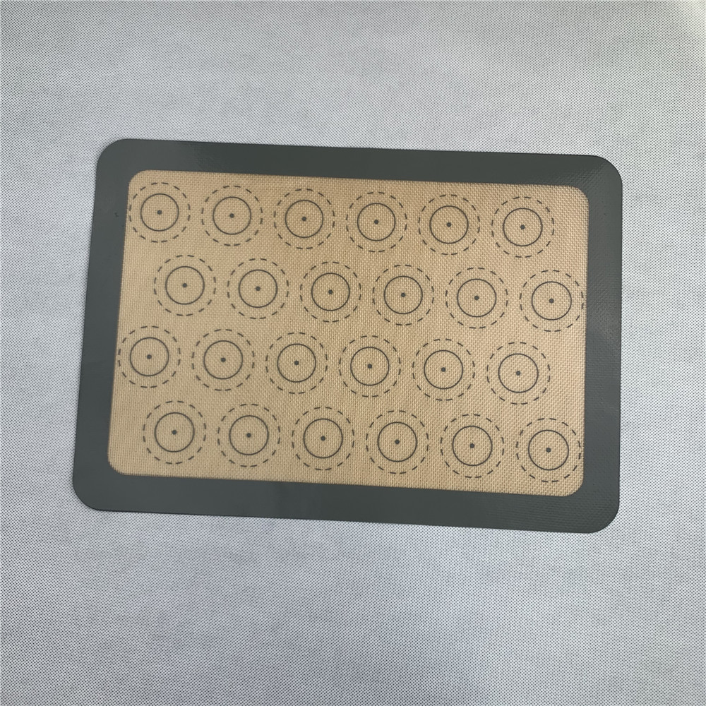 Estera de silicona para hornear combinación traje estera de silicona para hornear resistente a la temperatura macaron estera para hornear estera del horno estera para hornear transfronteriza