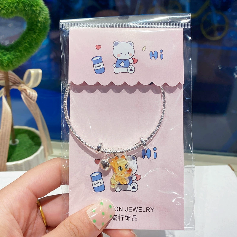 Cartoon children's bracelet, pack, hair mesh, accessory, wholesale