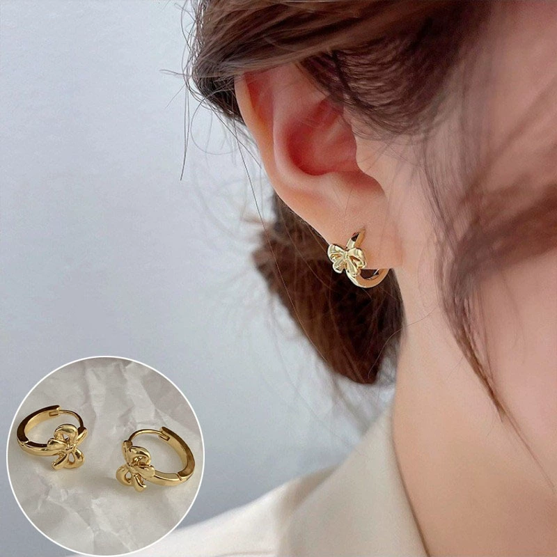 Drop Earrings, Minimal Universal Design, Copper Base with Silver Plating, Lightweight 6 g