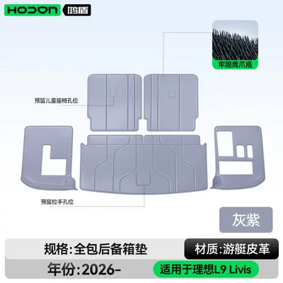 Trunk Mat Livis Trunk Mat, Full Surround - grey-purple-fully-surrounded-trunk-mat-ideal-l92026-2026livis