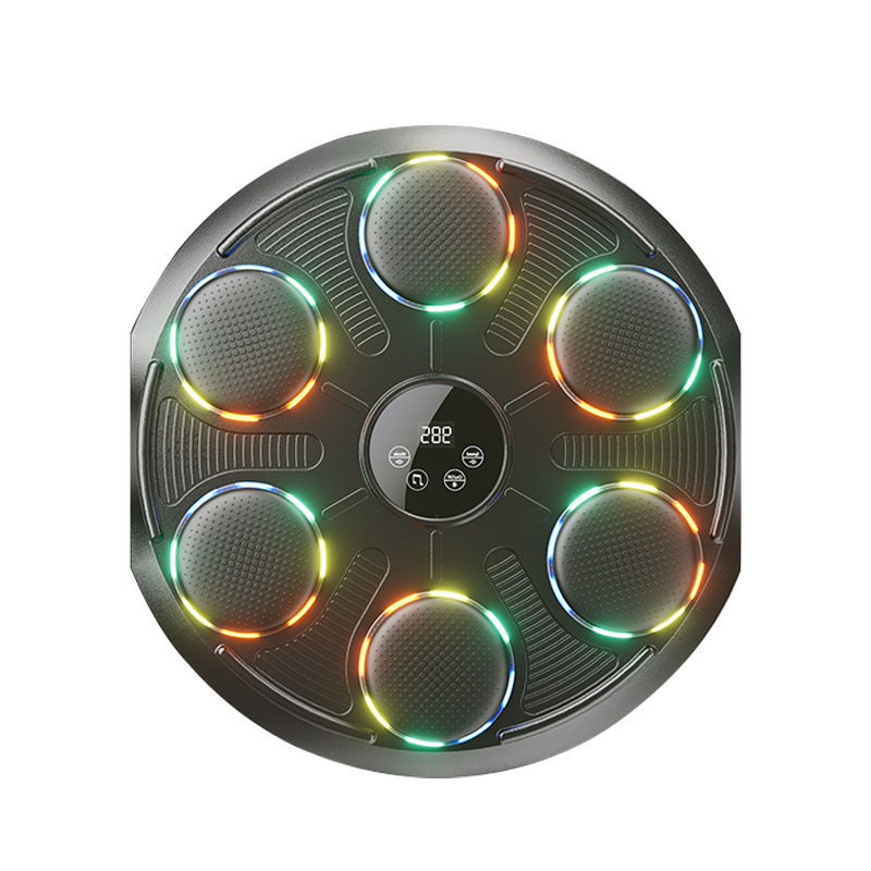 Dispositivo de treino de boxe com música Bluetooth para adultos e crianças_voghion.com