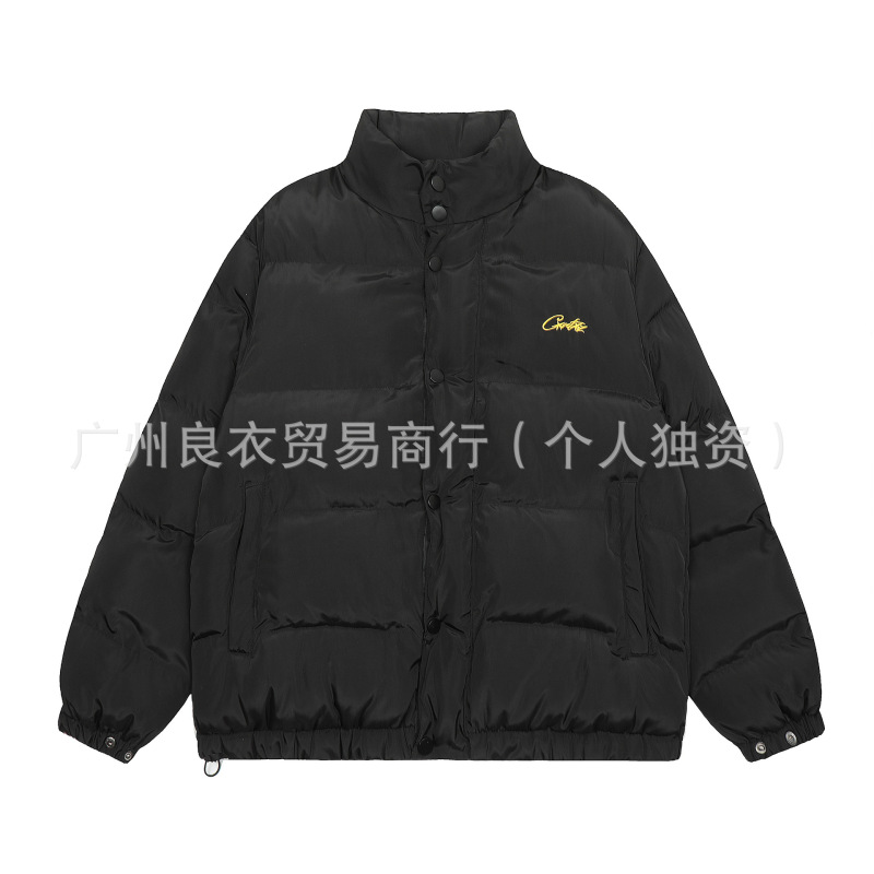 批发CORT美式潮牌刺绣恶魔岛连帽棉服男女ins秋冬季棉衣外套潮ins|undefined