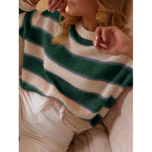 Y 54734 striped sweater �l�yᘿ����羳���uͨ���Q��