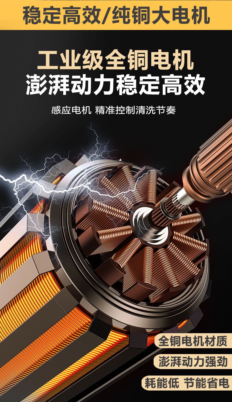 Car washing machine high pressure water gun household 220V cleaning machine powerful washing machine high power water pump