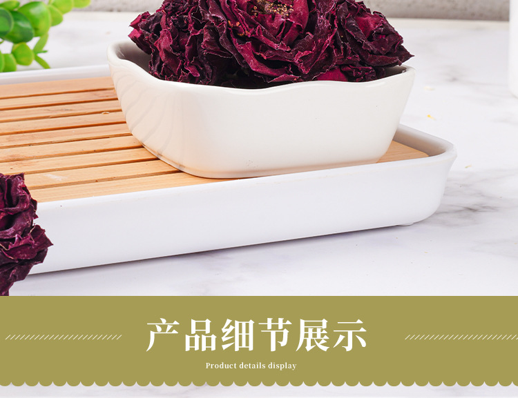 Mo Hong Rose Tea (Rosa 'Mo Hong') — Freeze-Dried Rose Buds, 20g Jar key features