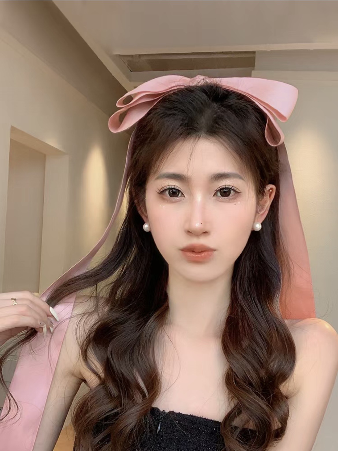 Women's Sweet Bow Knot Satin Hair Clip display picture 21