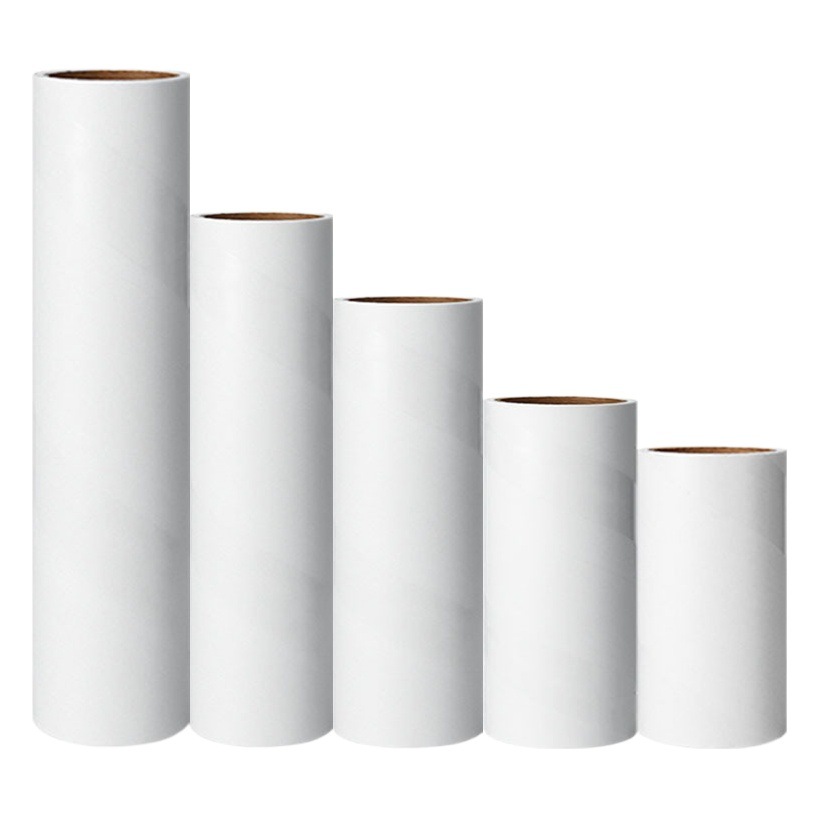 Oblicuo rasgado papel de reemplazo dispositivo de adherencia del cabello papel ropa para mascotas dispositivo de adherencia del cabello rollo de papel rodillo de adherencia del cabello