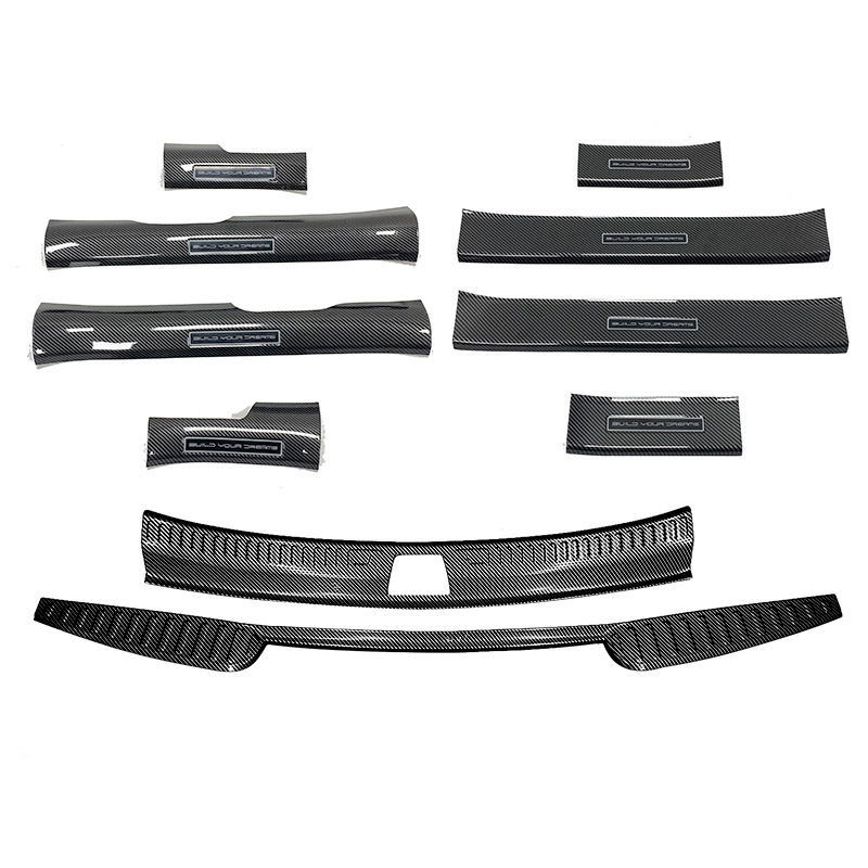 Suitable for BYD 24 yuan up threshold strip modified welcome pedal trunk rear guard plate tailgate protective strip