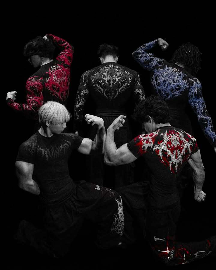 Breathedivinity Trendy Dark Style Men's T-shirt Sports, Fitness, Cycling, And Basketball, Exclusively For Cross-border 008_viptrois.com