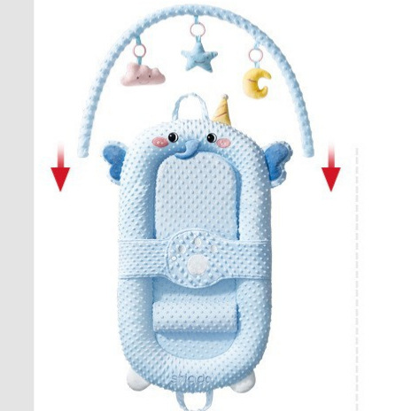 Bed-In-Bed Baby Newborn Baby Anti-Jump Soothing Bed Slope Sleeping Pad Bionic Floor Wake-Up and Sleep