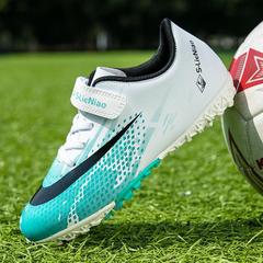 兒童足球鞋男童女孩防滑碎釘訓練鞋TF小學生運動鞋中大童人造草地
